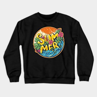 Summer Time Crewneck Sweatshirt